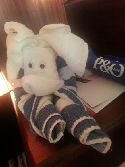 P&O towel