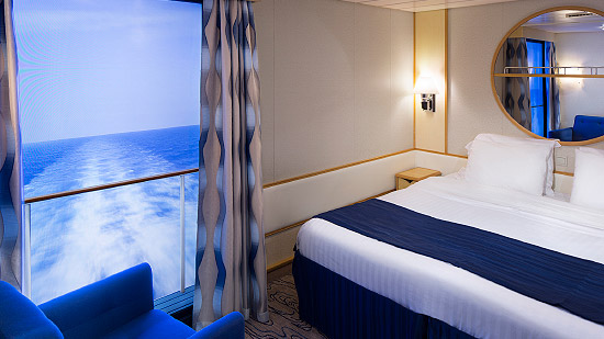 Virtual Balcony on Ovation of the Seas